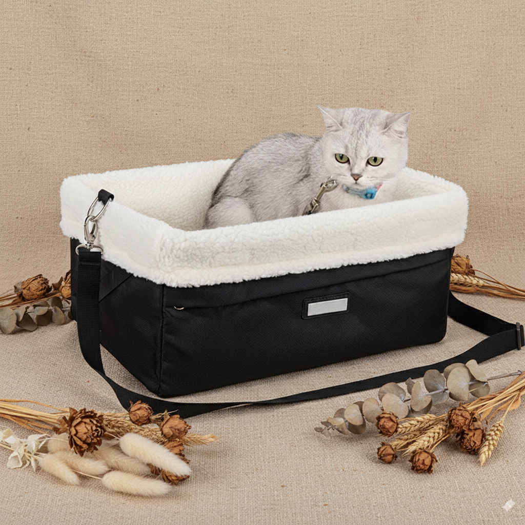 Pet Carrier Car Seat Travel Accessories Convenient