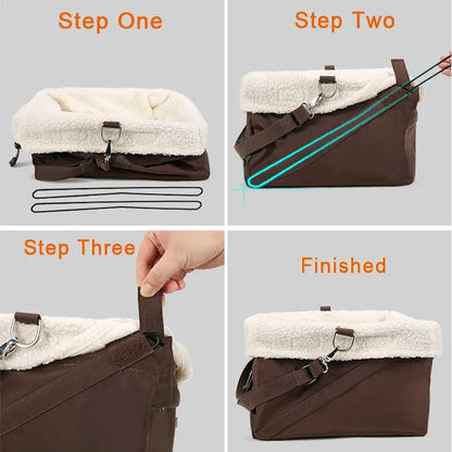 Pet Carrier Car Seat Travel Accessories Convenient