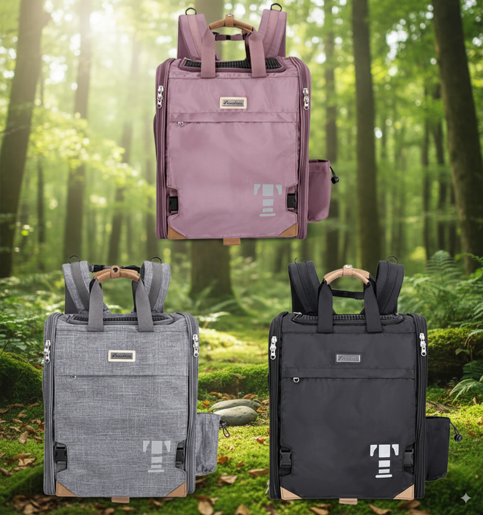 High quality breathable nylon polyester fabric pet carrier bag