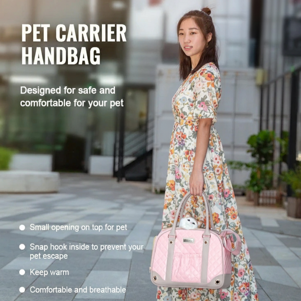 Fashion Pet Carrier Handbag Out