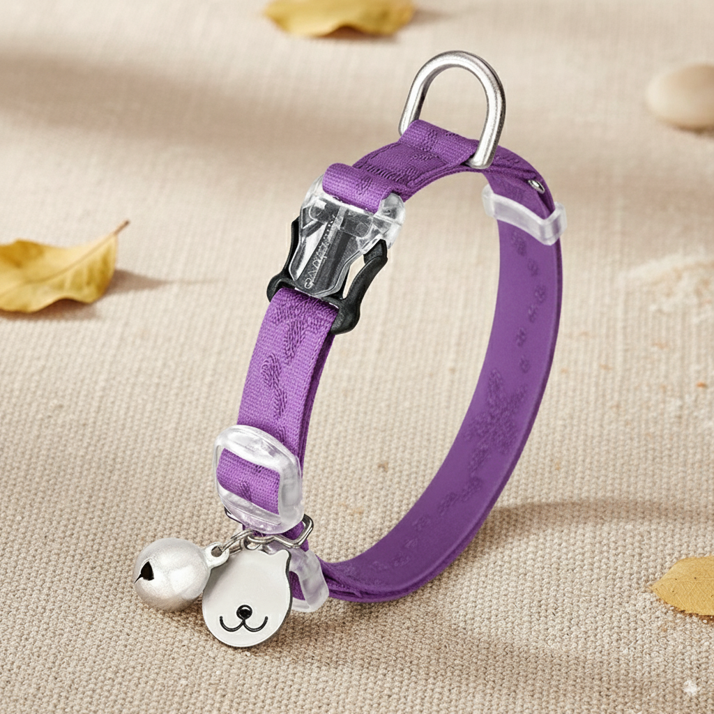 Cat Collar Elastic Strap Easy Control Soft Material