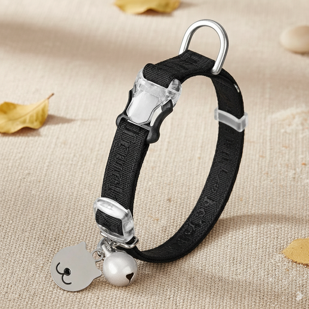 Cat Collar Elastic Strap Easy Control Soft Material