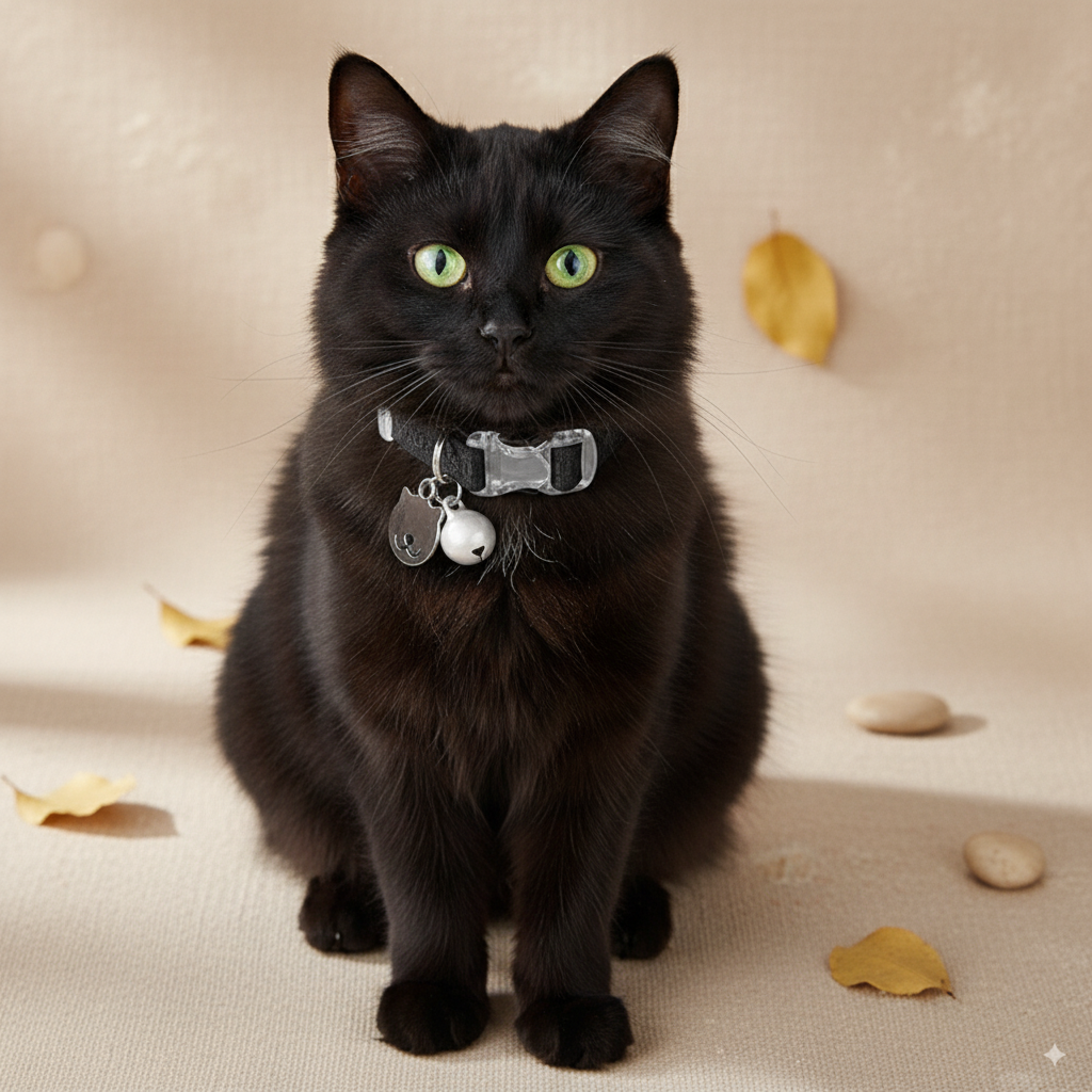 Cat Collar Elastic Strap Easy Control Soft Material