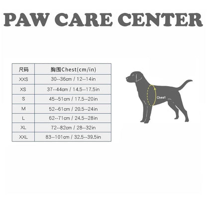 High-Performance Foul Weather Jacket Dog Harness Vest Combination