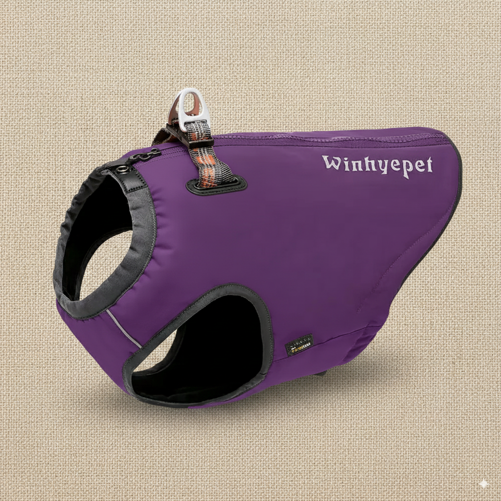 High-Performance Foul Weather Jacket Dog Harness Vest Combination