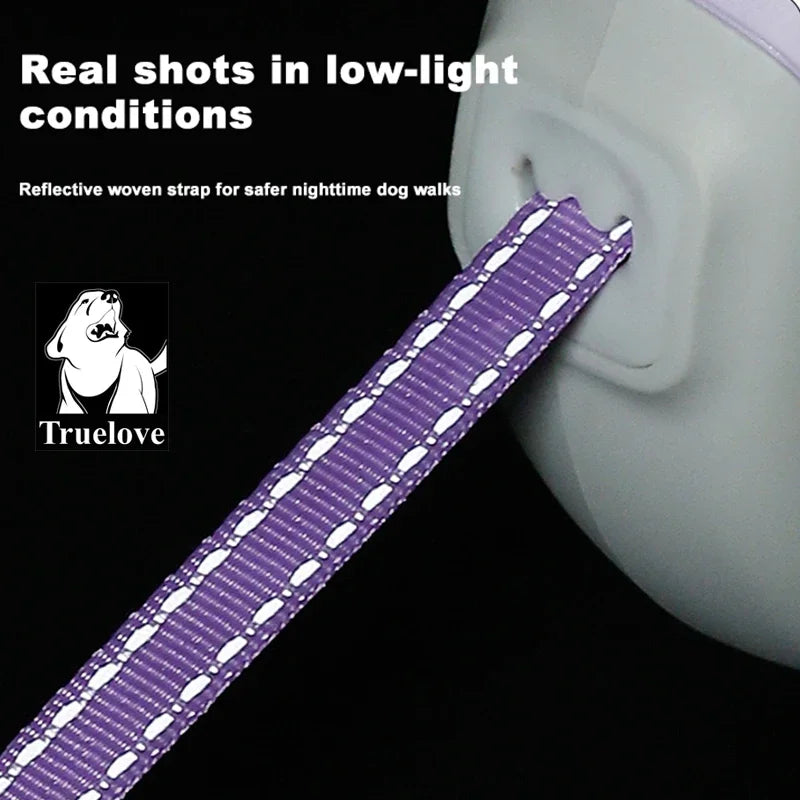 Tangle Free Retractable Dog Leash 16 Ft Strong