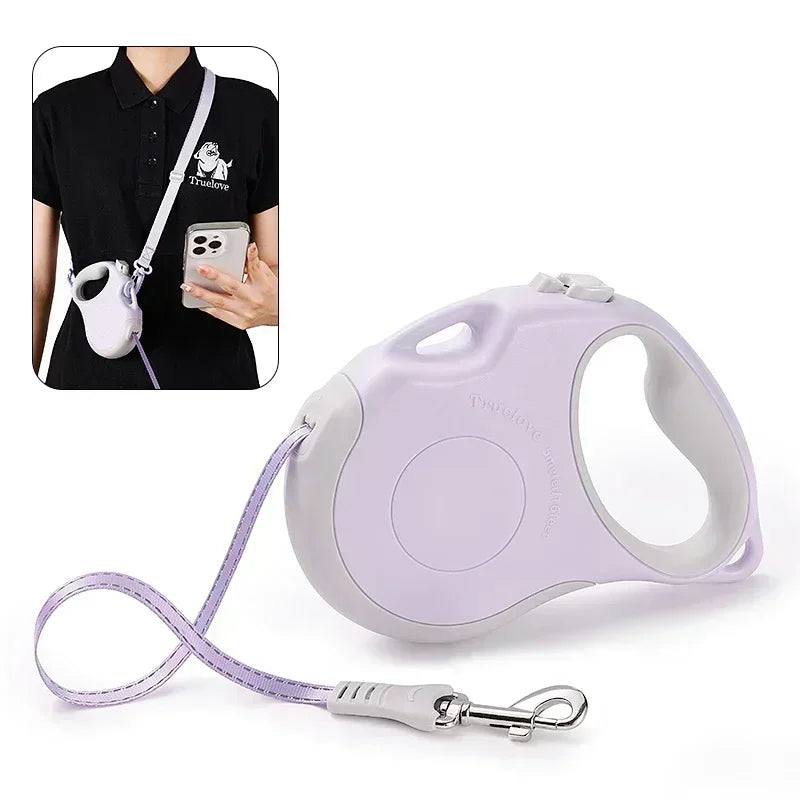 Tangle Free Retractable Dog Leash 16 Ft Strong