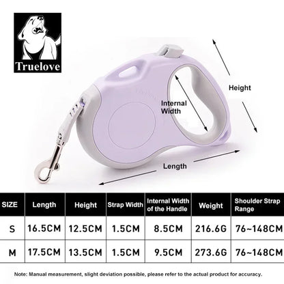 Tangle Free Retractable Dog Leash 16 Ft Strong