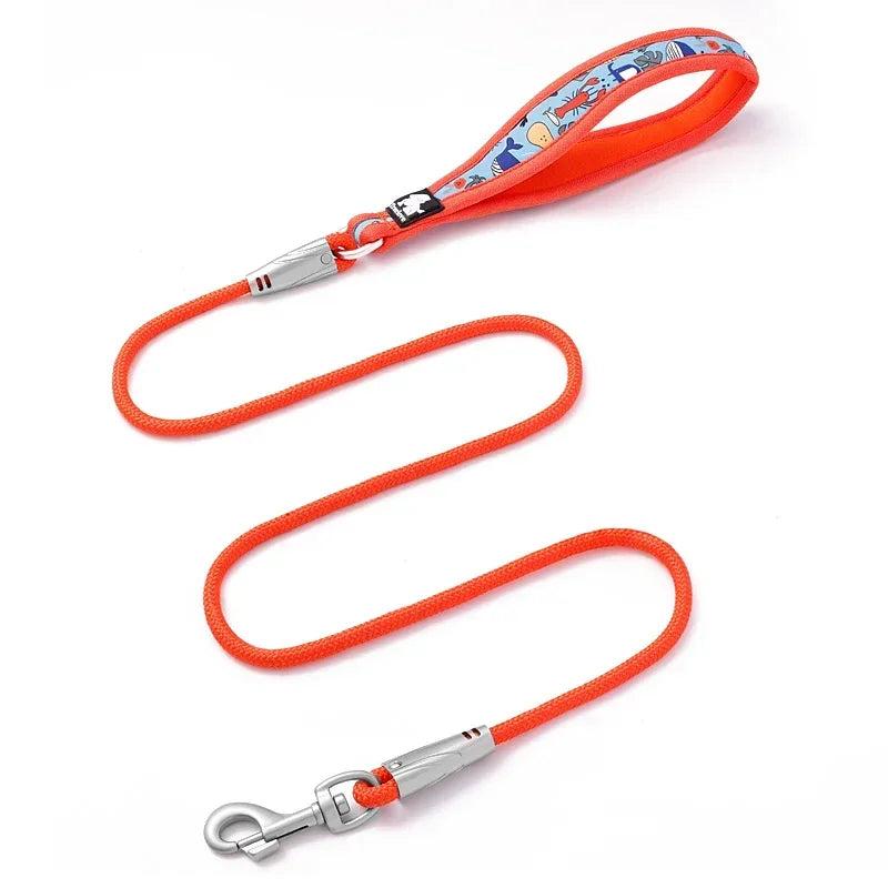 Floral Printing Pet Leash