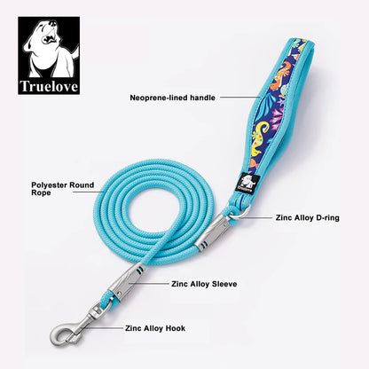 Floral Printing Pet Leash