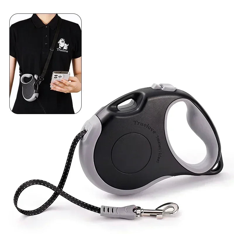 Tangle Free Retractable Dog Leash 16 Ft Strong