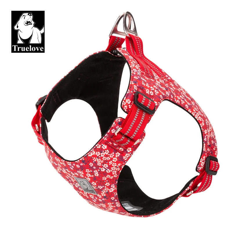 Pet Harness Floral Floral Doggy Harness Dog Vest