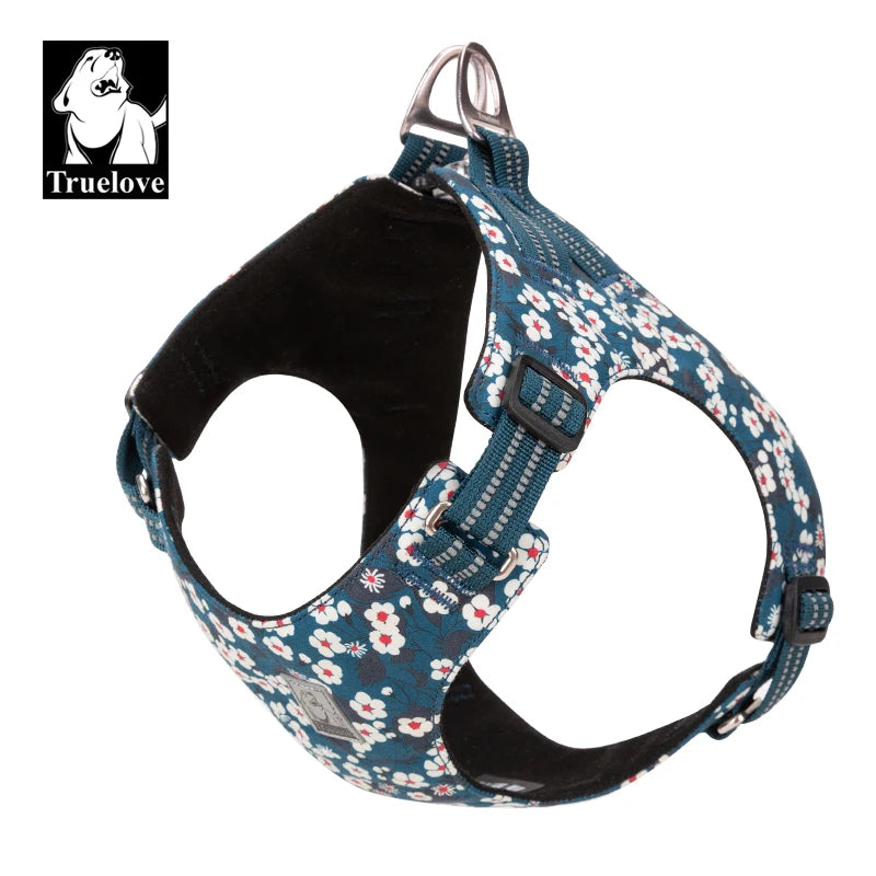 Pet Harness Floral Floral Doggy Harness Dog Vest