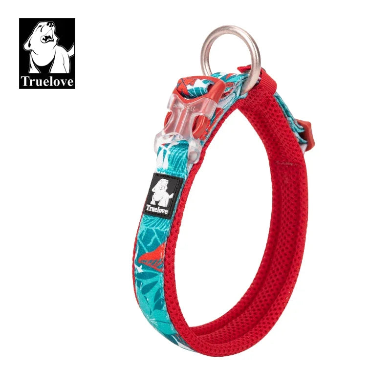 Floral Pet Collar Best Padded Comfort Cushion Camouflage