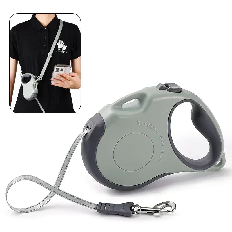 Tangle Free Retractable Dog Leash 16 Ft Strong