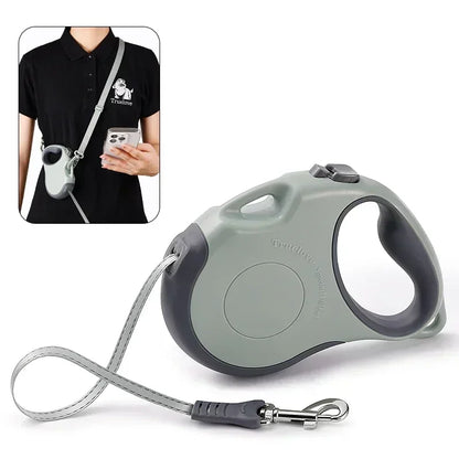 Tangle Free Retractable Dog Leash 16 Ft Strong