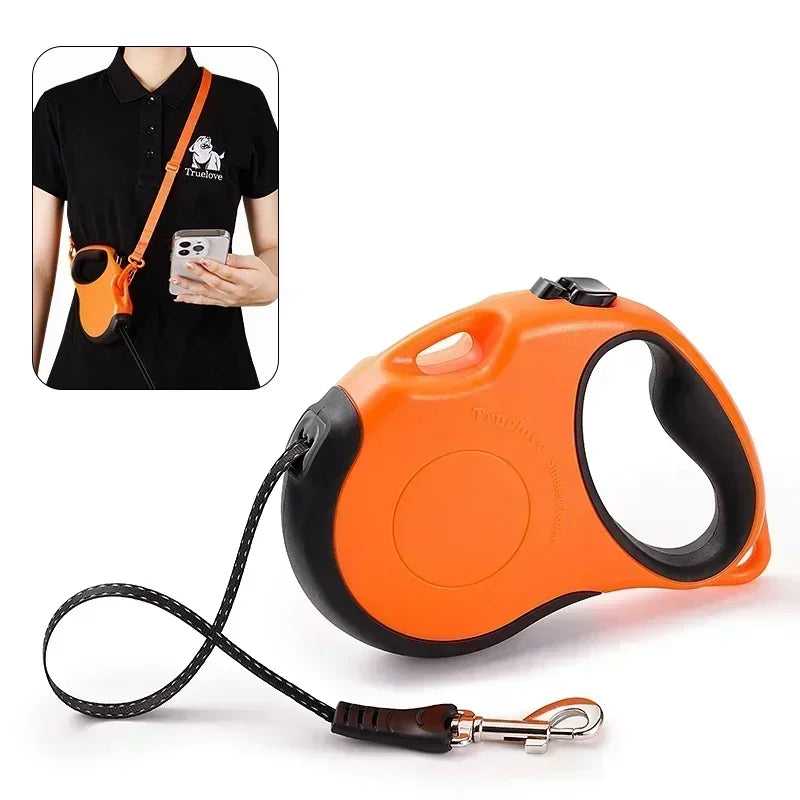 Tangle Free Retractable Dog Leash 16 Ft Strong