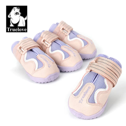 Breathable Dog Shoes with TPR Sole Flexible Protectable Soft
