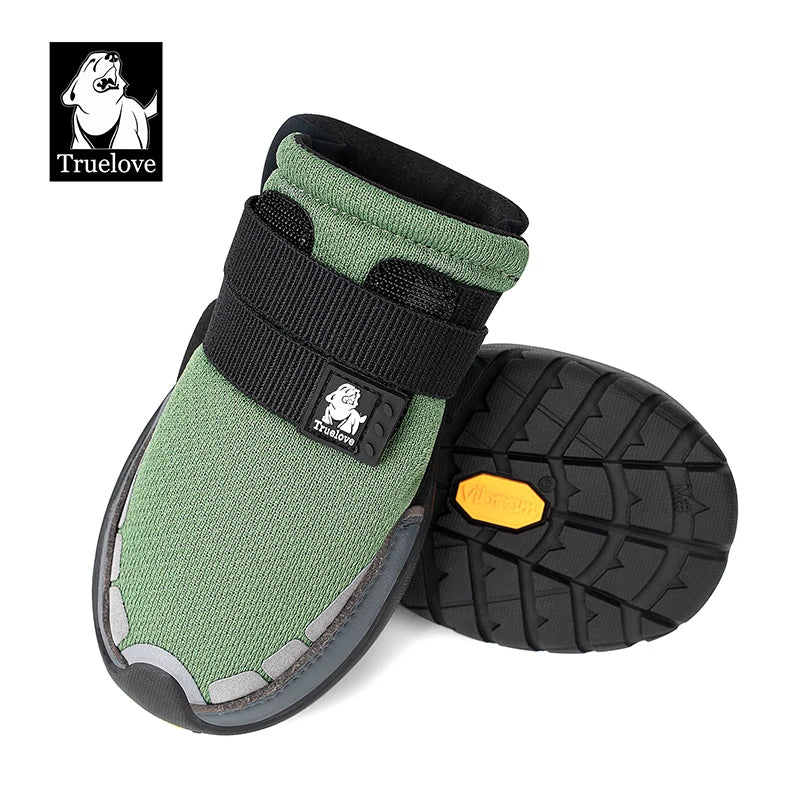 Pet Shoes Vibram Sole Reflective Durable