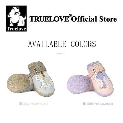 Breathable Dog Shoes with TPR Sole Flexible Protectable Soft