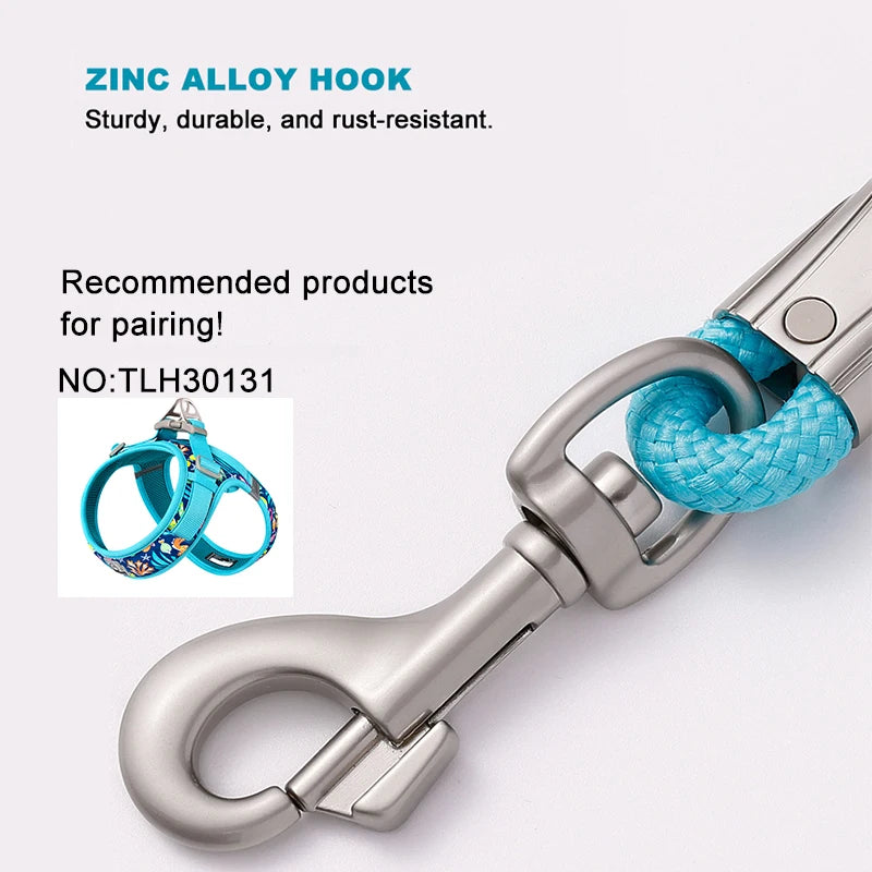 Floral Printing Pet Leash